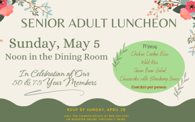 Senior Adult Luncheon