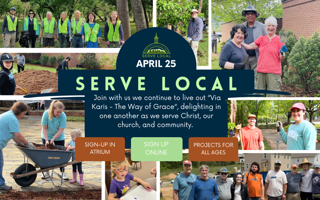Serve Local: Saturday, April 25