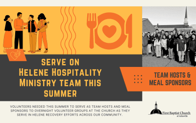 Helene Hospitality Ministry